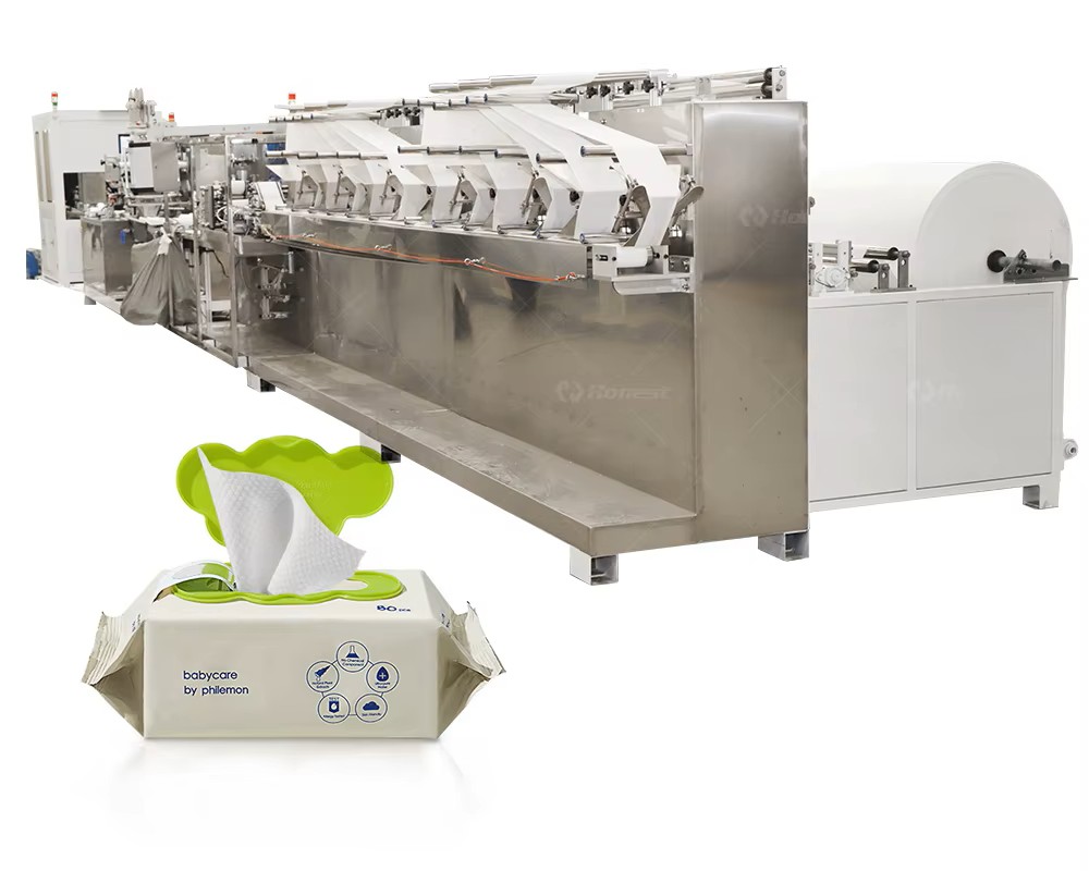 Çoklu Islak Mendil Makinası